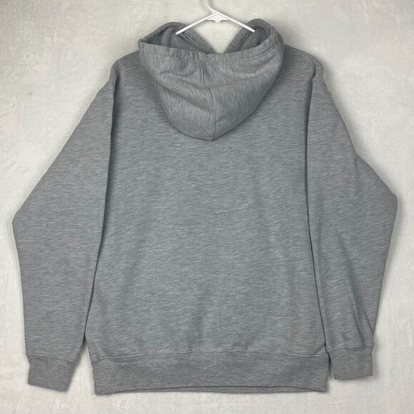 Anvil Superbowl XLVI Sweater Adult Large Gray Hoodie Sweatshirt Pullover - Picture 2 of 8